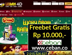 LEBAH4D – FREEBET GRATIS TANPA DEPOSIT RP 10.000