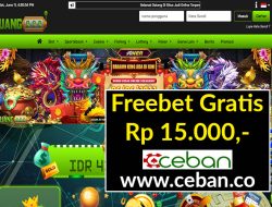 UANG888 – FREEBET GRATIS TANPA DEPOSIT RP 15.000