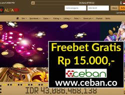 ALFA188 – FREEBET GRATIS TANPA DEPOSIT RP 15.000