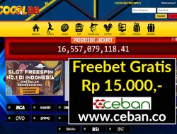 COCOL88 – FREEBET GRATIS TANPA DEPOSIT RP 15.000