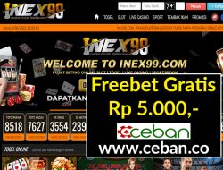 INEX99 – FREEBET GRATIS TANPA DEPOSIT RP 5.000