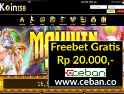 KOIN138 – FREEBET GRATIS TANPA DEPOSIT RP 20.000