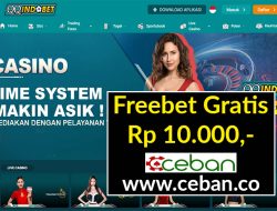 QQINDOBET – FREEBET GRATIS TANPA DEPOSIT RP 10.000