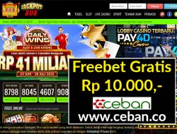 JACKPOT808 – FREEBET GRATIS TANPA DEPOSIT RP 10.000