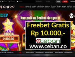 RESMI99 – FREEBET GRATIS TERBARU TANPA DEPOSIT RP 10.000