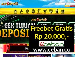 AUTOSPIN88 – FREEBET GRATIS TANPA DEPOSIT RP 10.000