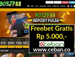 BOSJP88 – FREEBET GRATIS TANPA DEPOSIT RP 5.000