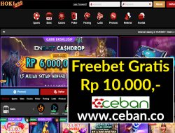 HOKI889 – FREEBET GRATIS TANPA DEPOSIT RP 10.000