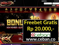 TRISLOT96 – FREEBET GRATIS TANPA DEPOSIT RP 20.000