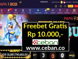 PAPA303 – FREEBET GRATIS RP 10.000 TANPA DEPOSIT