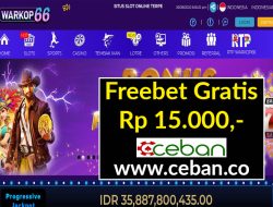 WARKOP66 – FREEBET GRATIS RP 15.000 TANPA DEPOSIT