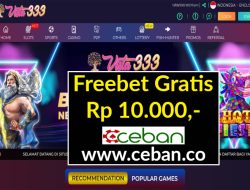 VISTA333 – FREEBET GRATIS RP 10.000 TANPA DEPOSIT