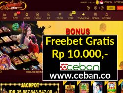 ABADISLOT – FREEBET GRATIS RP 10.000 TANPA DEPOSIT