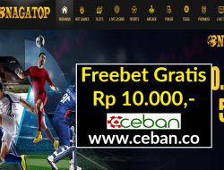 NAGATOP – FREEBET GRATIS RP 10.000 TANPA DEPOSIT