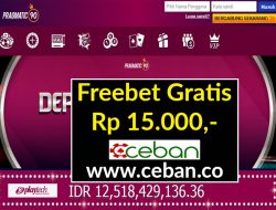 PRAGMATIC90 – FREEBET GRATIS RP 15.000 TANPA DEPOSIT