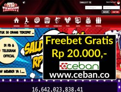 TANGO77 – FREEBET GRATIS RP 20.000 TANPA DEPOSIT