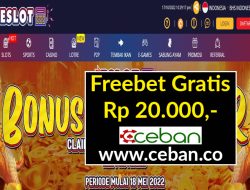 ESLOT – FREEBET GRATIS RP 20.000 TANPA DEPOSIT