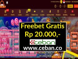 INDOBET – FREEBET GRATIS RP 20.000 TANPA DEPOSIT