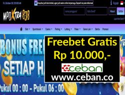 MPOXTRA838 – FREEBET GRATIS RP 10.000 TANPA DEPOSIT