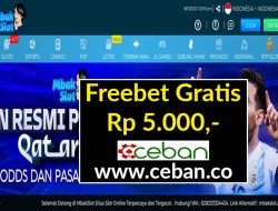 MBAKSLOT – FREEBET GRATIS RP 5.000 TANPA DEPOSIT