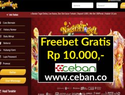 NAGITATOGEL – FREEBET GRATIS RP 10.000 TANPA DEPOSIT