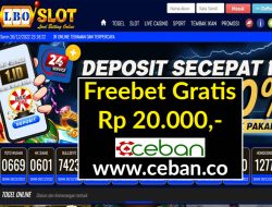 LBOSLOT – FREEBET GRATIS RP 20.000 TANPA DEPOSIT