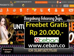 PRAGMATIC189 – FREEBET GRATIS RP 20.000 TANPA DEPOSIT