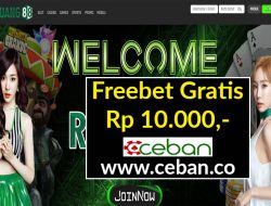 RUANG88 – FREEBET GRATIS RP 10.000 TANPA DEPOSIT