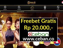 SEABET – FREEBET GRATIS RP 20.000 TANPA DEPOSIT