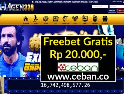 AGEN338 – FREEBET GRATIS RP 20.000 TANPA DEPOSIT