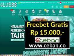 ALUS88 – FREEBET GRATIS RP 15.000 TANPA DEPOSIT