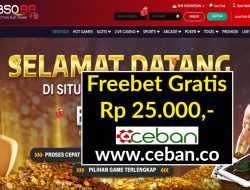 BSO88 – FREEBET GRATIS RP 25.000 TANPA DEPOSIT