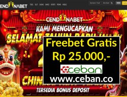 CENDANABET – FREEBET GRATIS RP 25.000 TANPA DEPOSIT