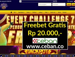 HOKI777 – FREEBET GRATIS RP 20.000 TANPA DEPOSIT