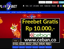 PLAY77BET – FREEBET GRATIS RP 10.000 TANPA DEPOSIT