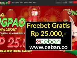 VIOLIN88 – FREEBET GRATIS RP 25.000 TANPA DEPOSIT