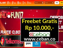 INDOFUN17 – FREEBET GRATIS RP 10.000 TANPA DEPOSIT