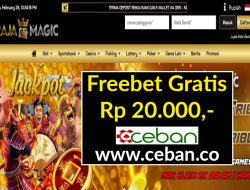 RAJAMAGIC – FREEBET GRATIS RP 20.000 TANPA DEPOSIT