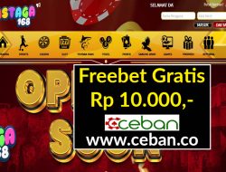 ASTAGA168 – FREEBET GRATIS RP 10.000 TANPA DEPOSIT