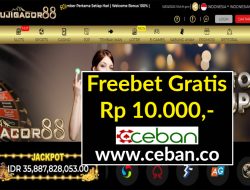 FUJIGACOR88 – FREEBET GRATIS RP 10.000 TANPA DEPOSIT