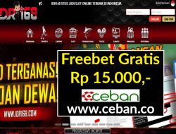 IDR168 – FREEBET GRATIS RP 15.000 TANPA DEPOSIT