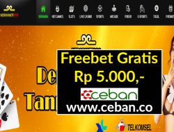 KERASAKTI999 – FREEBET GRATIS RP 5.000 TANPA DEPOSIT