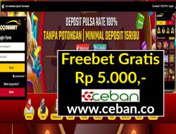 QQ266BET – FREEBET GRATIS RP 5.000 TANPA DEPOSIT