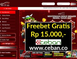 ROGTOTO – FREEBET GRATIS RP 15.000 TANPA DEPOSIT