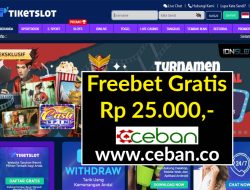 TIKETSLOT – FREEBET GRATIS RP 25.000 TANPA DEPOSIT