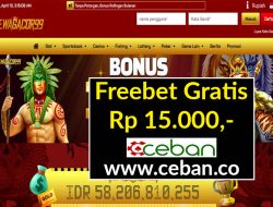 DEWAGACOR99 – FREEBET GRATIS RP 15.000 TANPA DEPOSIT