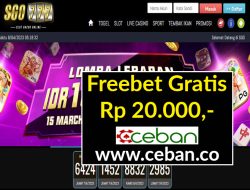 SGO777 – FREEBET GRATIS RP 20.000 TANPA DEPOSIT