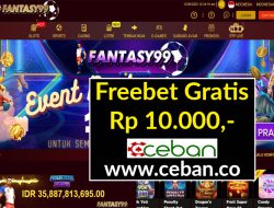 FANTASY99 – FREEBET GRATIS RP 10.000 TANPA DEPOSIT