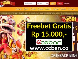 HOBI138 – FREEBET GRATIS RP 15.000 TANPA DEPOSIT