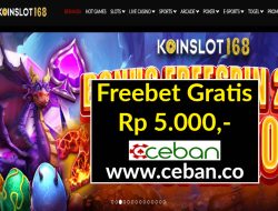 KOINSLOT168 – FREEBET GRATIS RP 5.000 TANPA DEPOSIT